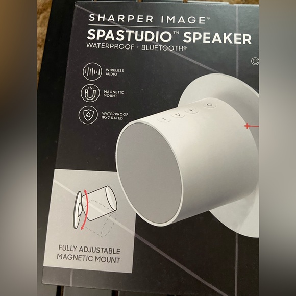 Sharper Image SpaStudio Bluetooth Speaker ~ NEW - Picture 3 of 6
